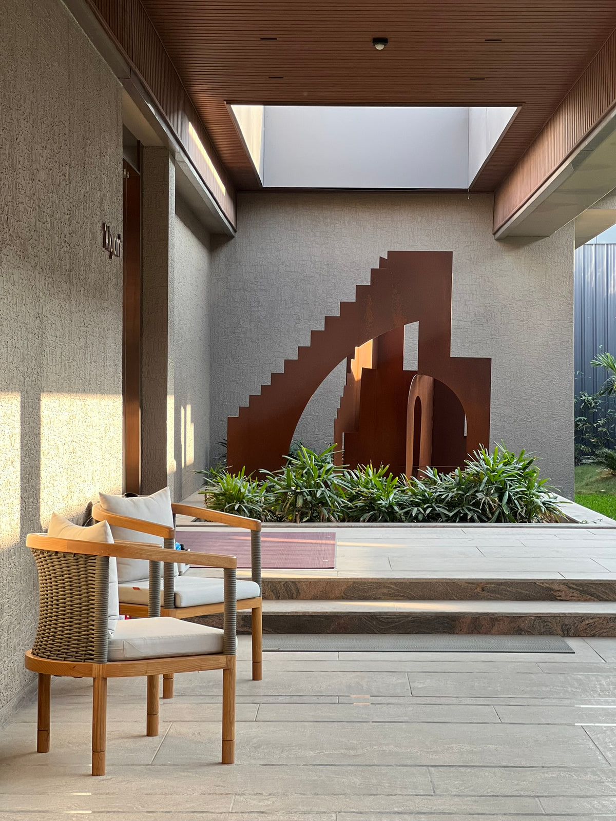 Corten Steppe Sculpture