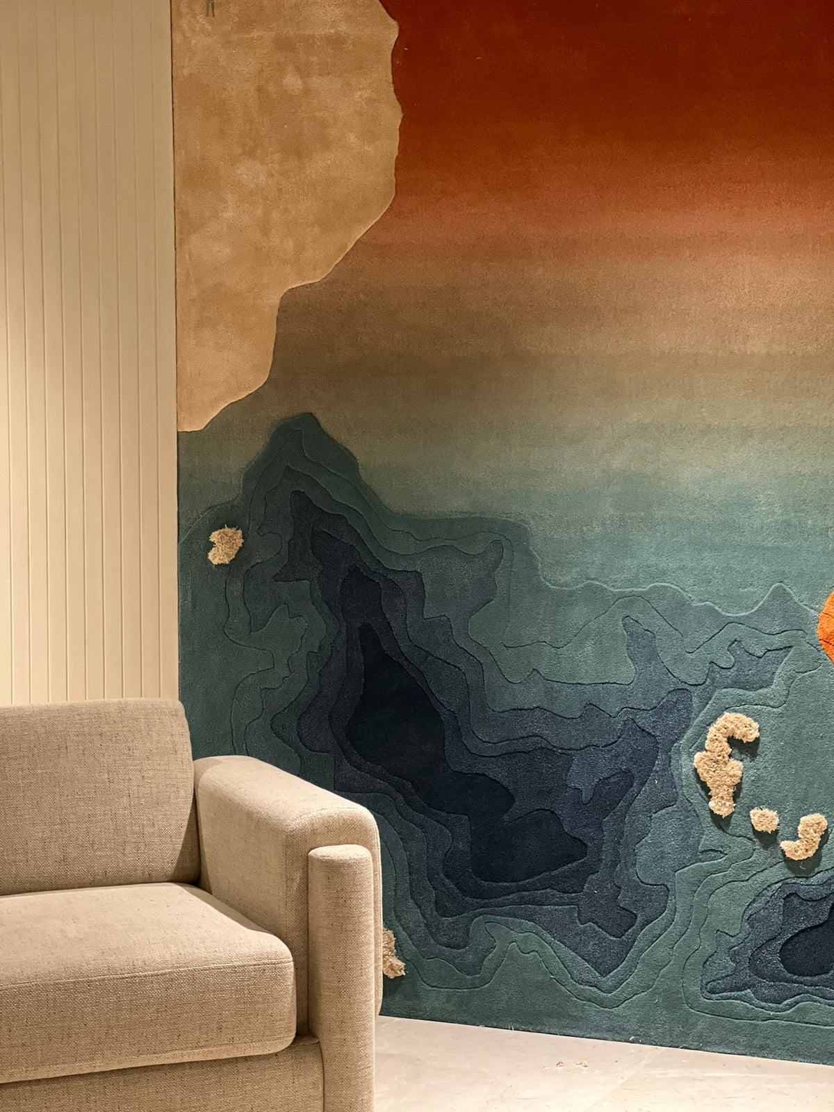 Desert to Deep Wall Rug
