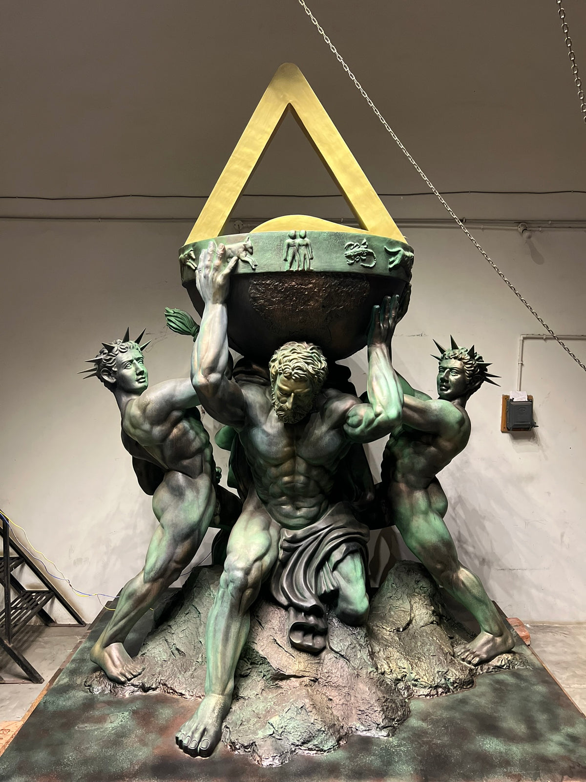 Titans of the Zodiac Sculpture
