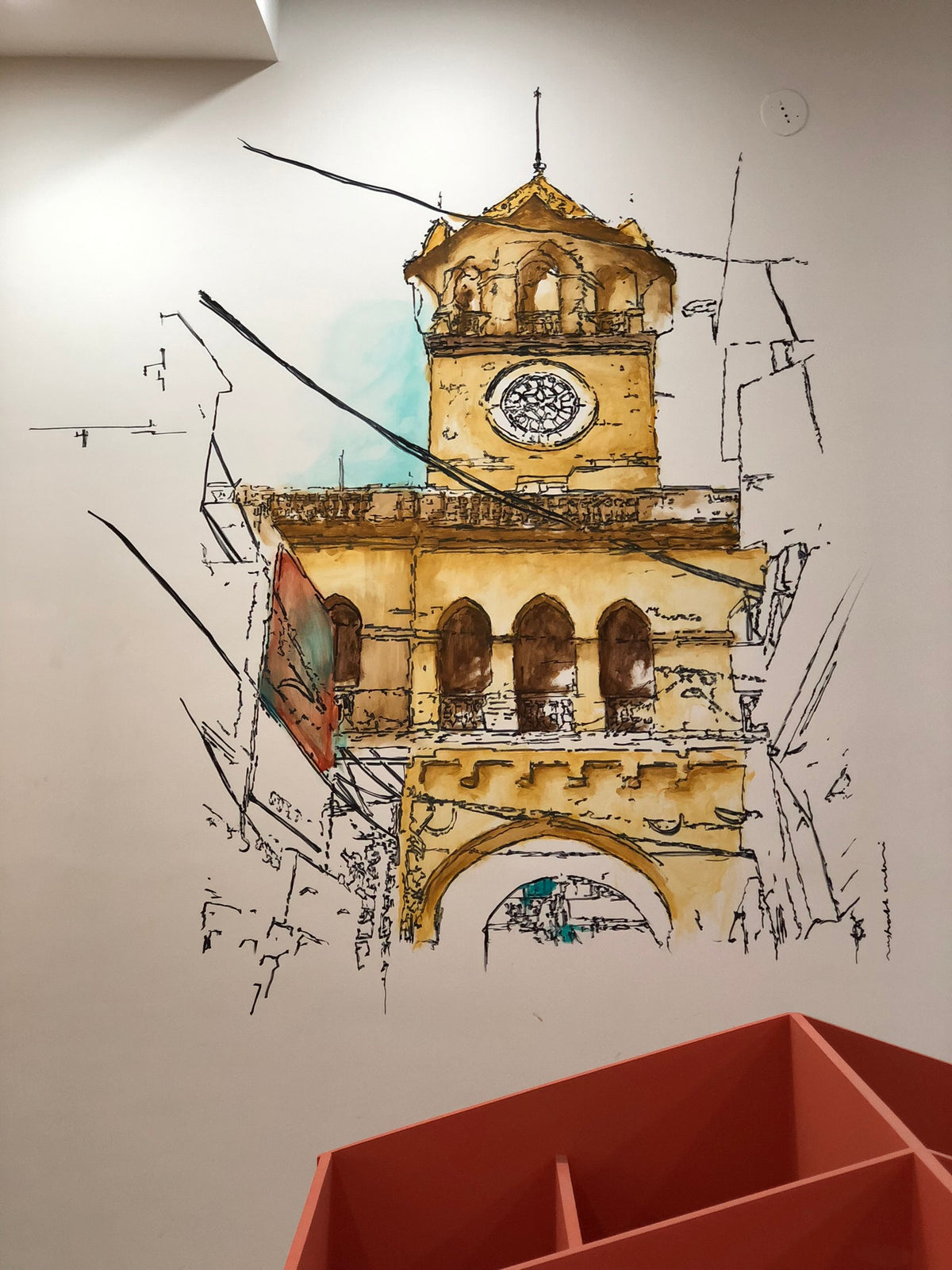 City Sketchbook Mural