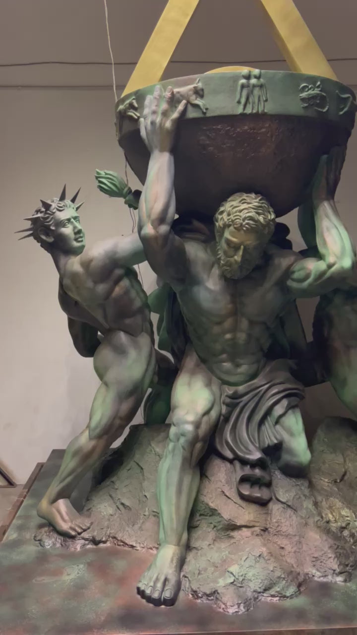 Titans of the Zodiac Sculpture