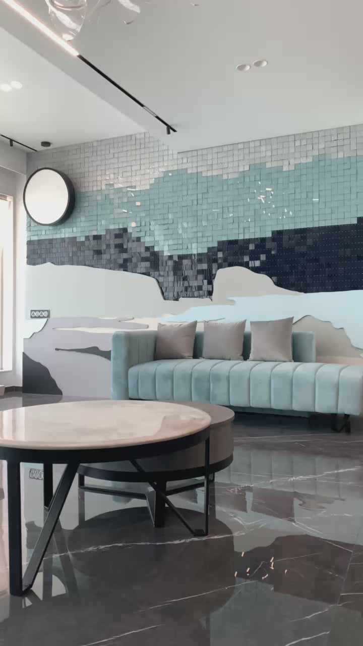 Kinetic Pixel Wall